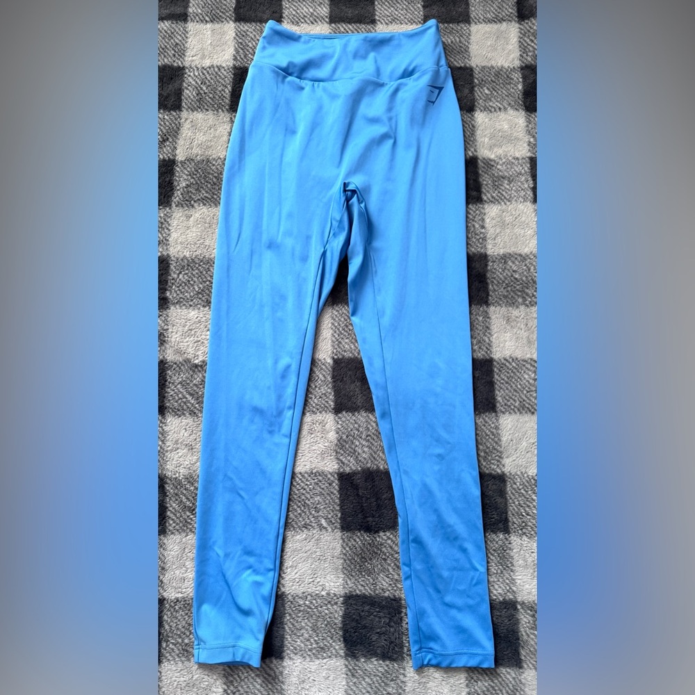 NWOT-Gymshark Light Blue Active Leggings-Medium